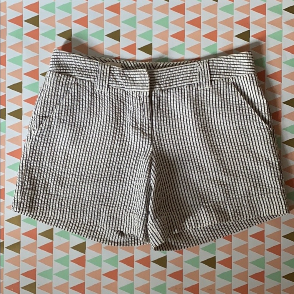 Lands End seersucker shorts